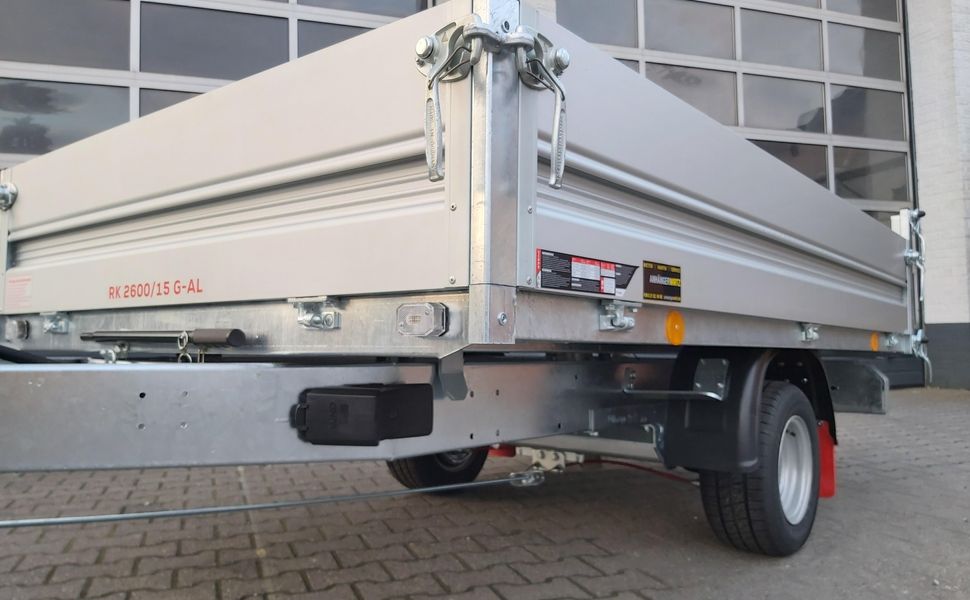 Pongratz Kipper RK 2600/15 G-AL 260x151x36cm Stahlboden Pendelklappe 10″ 1500kg Aktion