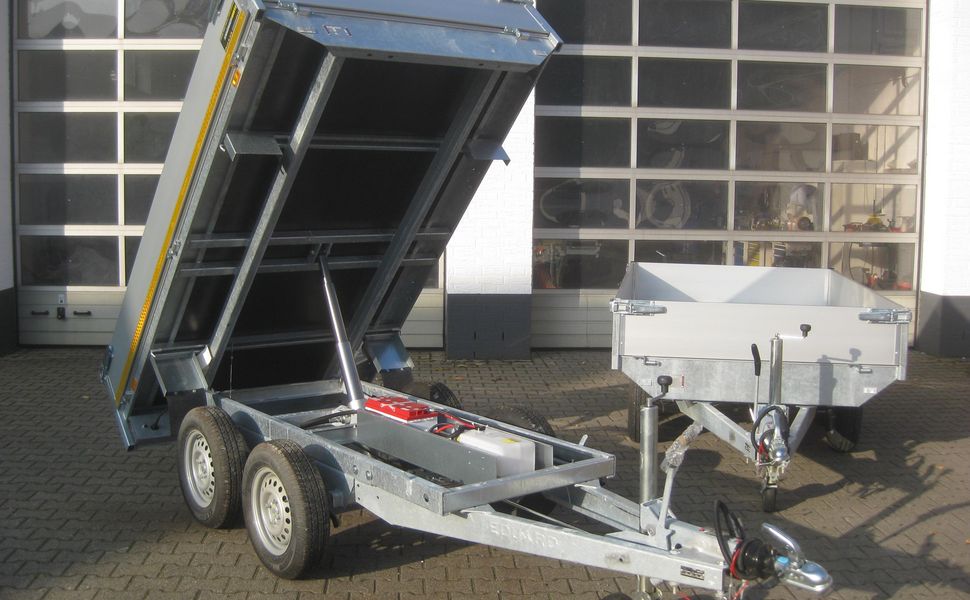 Heck Kipper 260x150x30cm Lfh: 72cm Elektrisch & NHP Funk (S) 2000kg Abverkauf