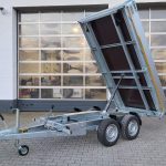Heck Kipper 310x160x30cm Elektrisch + Handpumpe 2700kg (M) Frühling Aktion 25