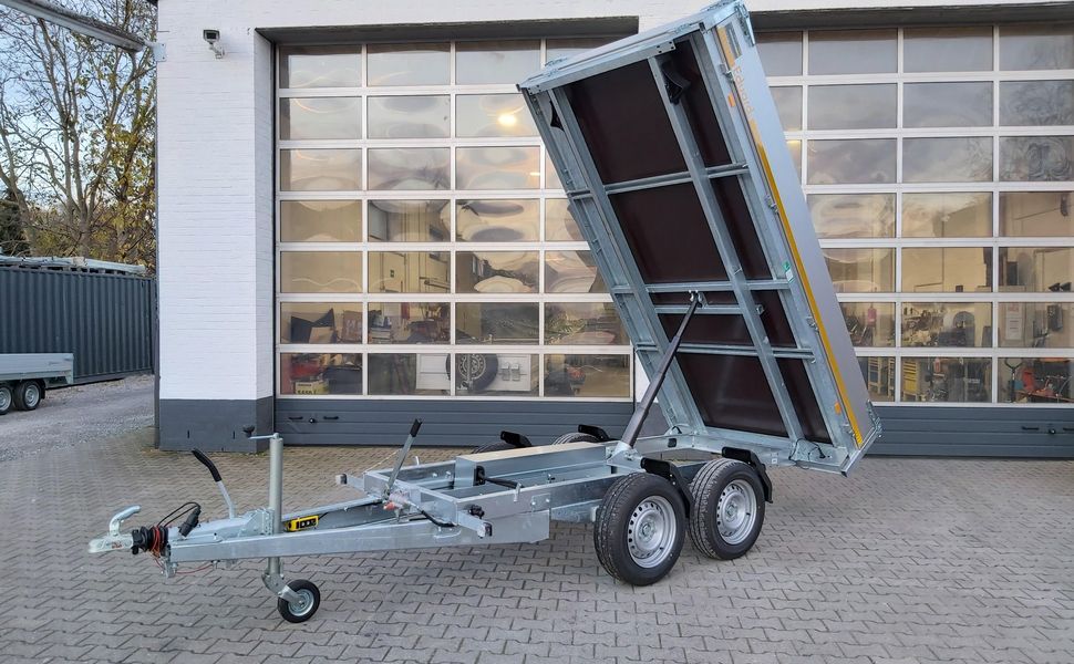 Heck Kipper 310x160x30cm Elektrisch + Handpumpe 2700kg (M) Frühling Aktion 25