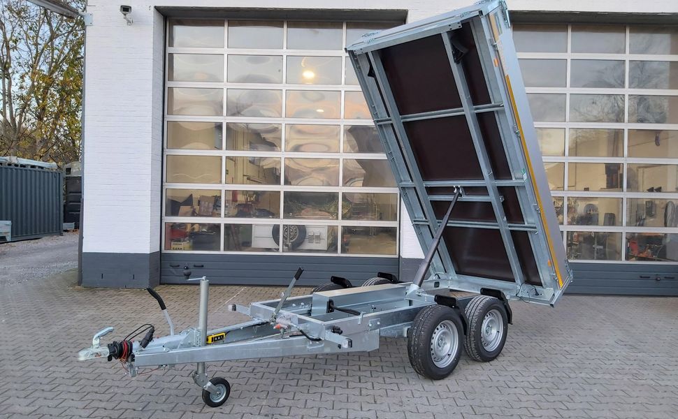 Heck Kipper 310x160x30cm Elektrisch + Handpumpe 2700kg (M) Frühling Aktion 25