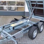 Heck Kipper 310x160x30cm Elektrisch + Handpumpe 2700kg (M) Frühling Aktion 25