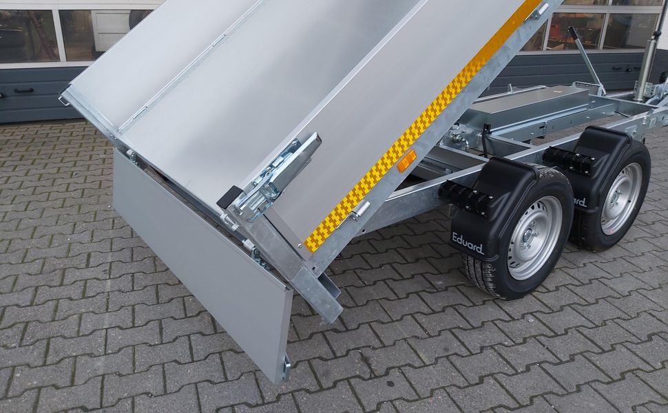 Heck Kipper 310x160x30cm Elektrisch + Handpumpe 2700kg (M) Frühling Aktion 25