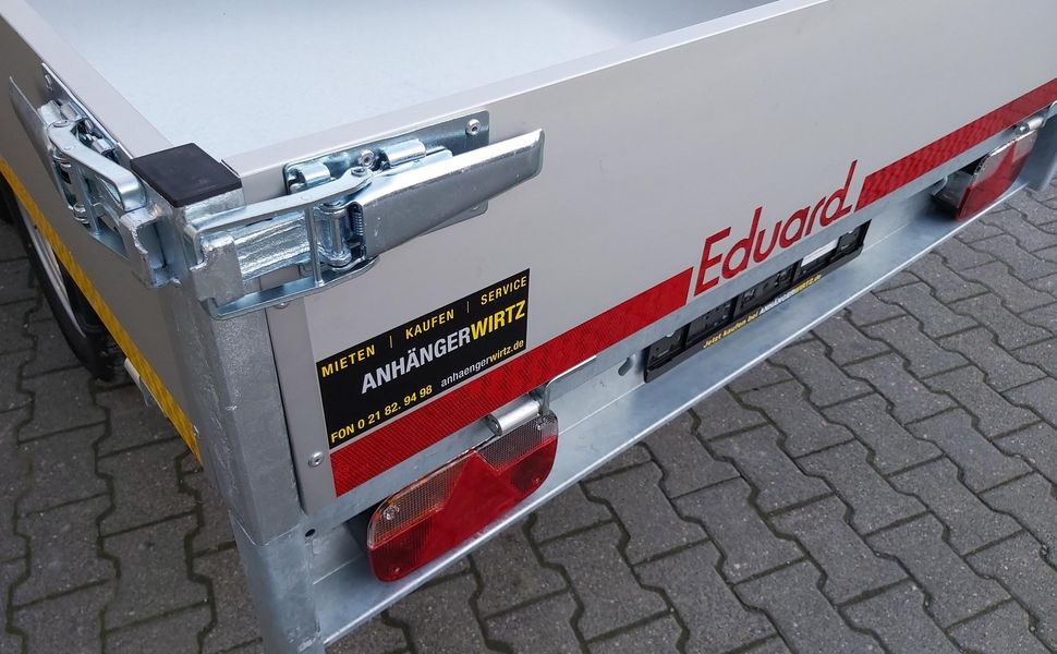 Heck Kipper 310x160x30cm Elektrisch + Handpumpe 2700kg (M) Frühling Aktion 25