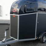 Pferdeanhänger Böckmann DUO Esprit silver black Haube schwarz 2400kg Modell 2026