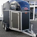 Pferdeanhänger Böckmann DUO Esprit silver black Haube schwarz 2400kg Modell 2026