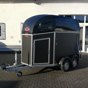 Pferdeanhänger Böckmann DUO Esprit silver black Sattelkammer Trittschutz Pack 2400kg 100km/H 2026