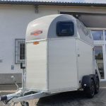 Pferdeanhänger Böckmann Champion Esprit C silver black Haube silver 2400kg
