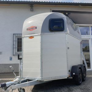 Pferdeanhänger Böckmann Champion Esprit C silver black Haube silver 2400kg