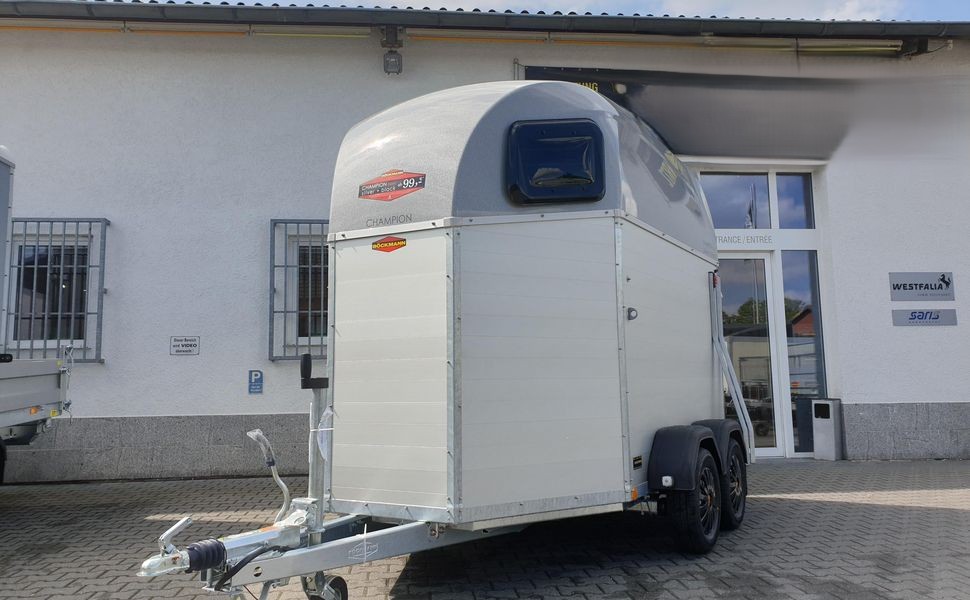 Pferdeanhänger Böckmann Champion Esprit C silver black Haube silver 2400kg