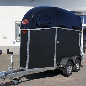 Pferdeanhänger Böckmann UNO Esprit silver & black Haube black 1600kg Modell 2026