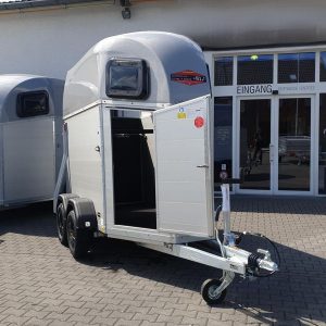 Pferdeanhänger Böckmann Champion UNO Esprit silver black Haube silber 1600kg