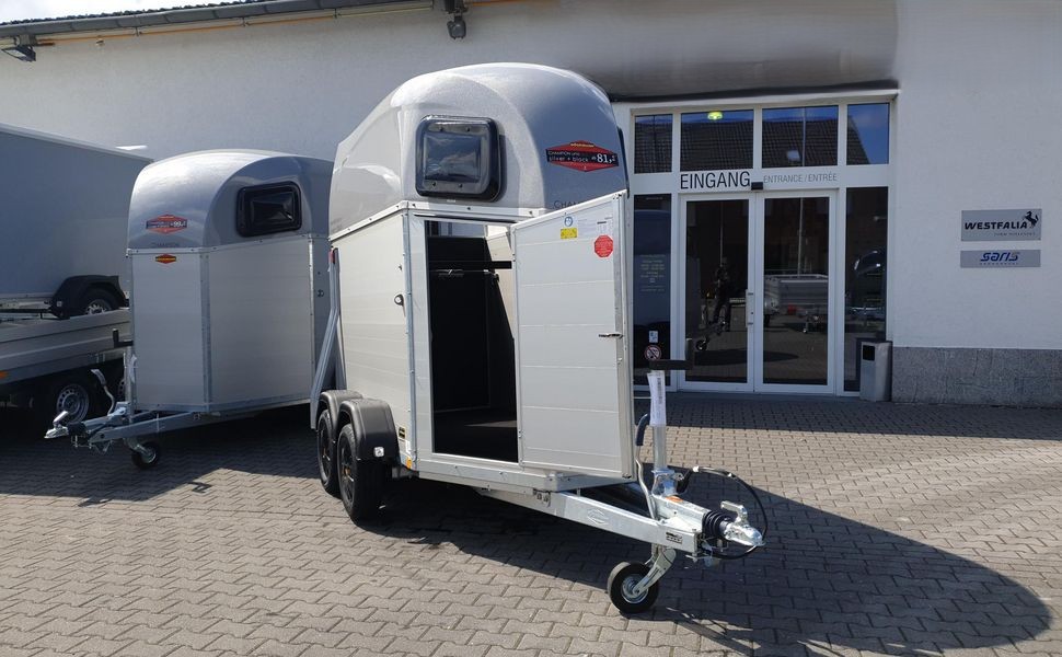 Pferdeanhänger Böckmann Champion UNO Esprit silver black Haube silber 1600kg