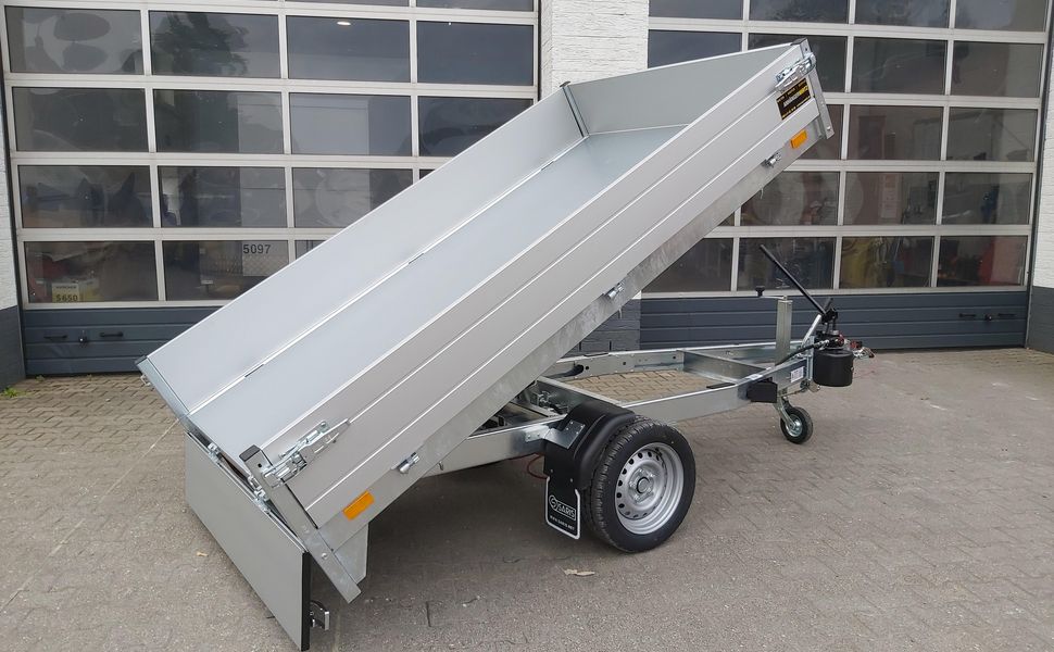 Saris Kipper K1 256 150 1500 1 256x150x30cm silver Handpumpe 13″ 1500kg Online Mai Aktion