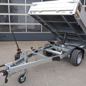 Saris Kipper K1 256 150 1500 1 256x150x30cm silver Handpumpe 13" 1500kg Online Mai Aktion