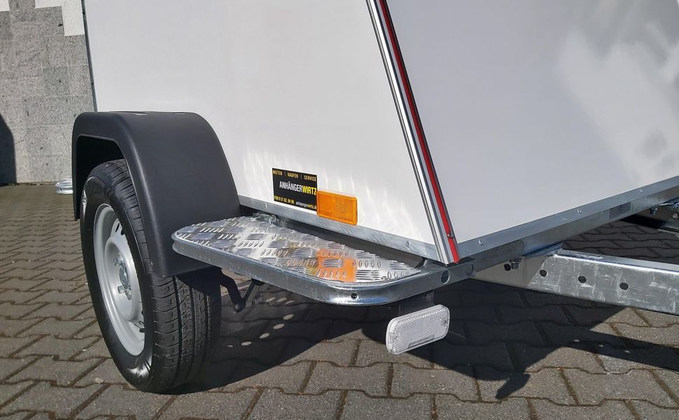 Kofferanhänger TF2 S Mini 145x110x90cm Reling Trittbretter IL (XXS) 100km/H 750kg