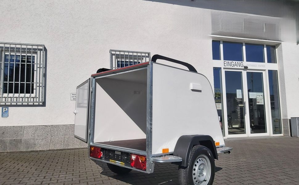 Kofferanhänger TF2 S Mini 145x110x90cm Reling Trittbretter IL (XXS) 100km/H 750kg