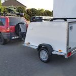 Kofferanhänger TF3 S Mini 205x110x90cm Reling Seitentür (XS) 100km/H 750kg