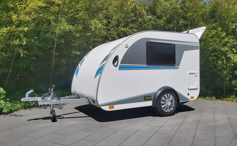 Mini Camper Mini Tommy TMC25 Basic V1 252x140x121cm Küche 100km/H 750kg ohne Bremse Modell 2026