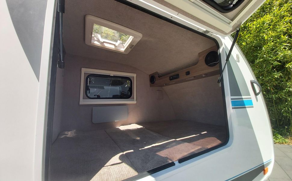 Mini Camper Mini Tommy TMC25 Basic V1 252x140x121cm Küche 100km/H 750kg ohne Bremse Modell 2026
