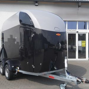 Pferdeanhänger Böckmann Master Premium silver black Dachlüfter WCF 100km/H 2400kg Abverkauf