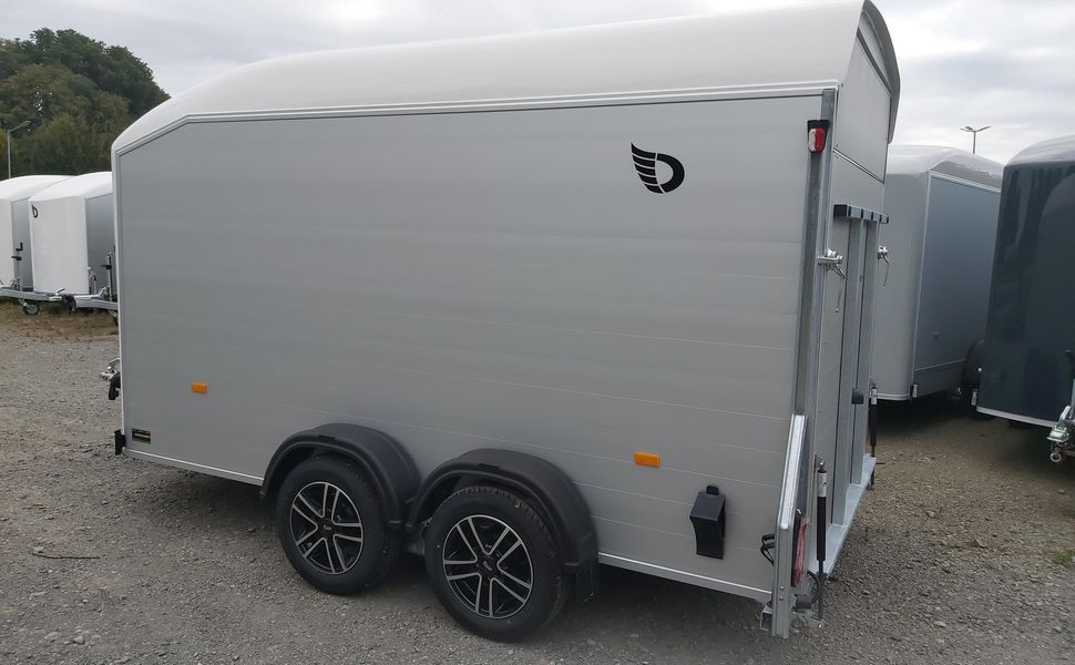 Cargo Roadster 700 plus 375x180x200cm Alu Poly weiß Alufelgen darkline 100km/H Pullman 2600kg