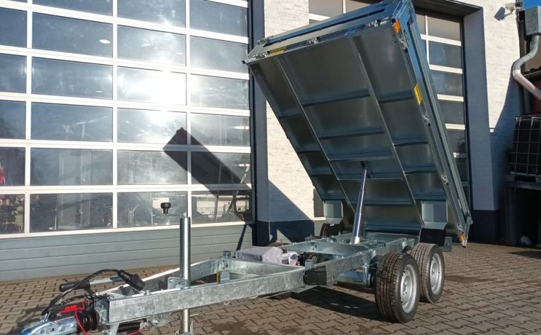 Brenderup Kipper BT 4260 SB 259x143x35cm Elektro Stahlwände Stahlboden (S) 2500kg