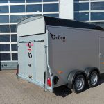 Cargo Roadster 700 375x180x200cm Alu Poly black Pullman 100km/H 2600kg Modell 2025