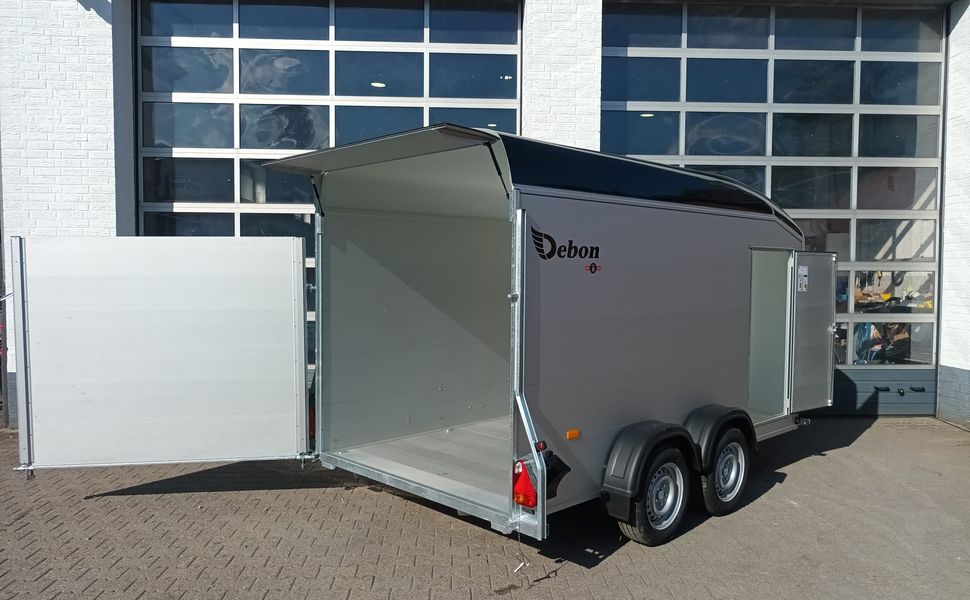 Cargo Roadster 700 375x180x200cm Alu Poly black Pullman 100km/H 2600kg Modell 2025