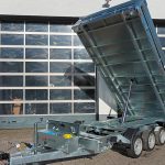 Martz Kipper 400/3 406x200x40cm Profi Stahl Elektro + NHP Rampen Stützen Pendel Tridem 13″ 3500kg
