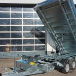 Martz Kipper 400/3 406x200x40cm Profi Stahl Elektro + NHP Rampen Stützen Pendel Tridem 13″ 3500kg