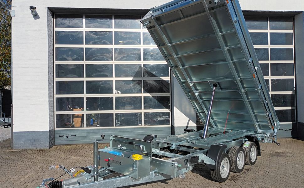 Martz Kipper 400/3 406x200x40cm Profi Stahl Elektro + NHP Rampen Stützen Pendel Tridem 13″ 3500kg