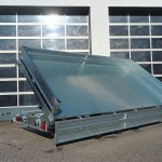 Martz Kipper 400/3 406x200x40cm Profi Stahl Elektro + NHP Rampen Stützen Pendel Tridem 13″ 3500kg