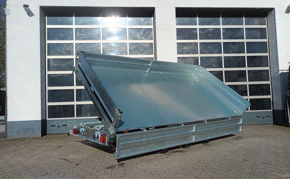 Martz Kipper 400/3 406x200x40cm Profi Stahl Elektro + NHP Rampen Stützen Pendel Tridem 13″ 3500kg